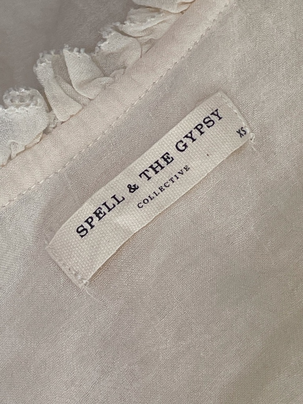 Spell & the Gypsy Collective - Loves Me Not Garden Dress - Cream Dress - XS - Picture 5 of 16